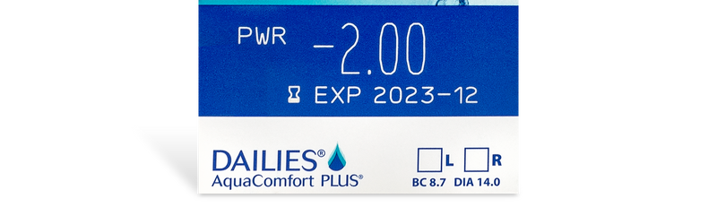 Dailies Aqua Comfort Plus (30 pk)